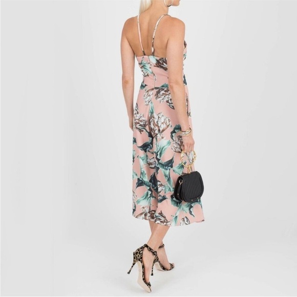 PatBo Revolve Tropical Resortwear Jumpsuit Made in Brazil Size 8 - Picture 2 of 10